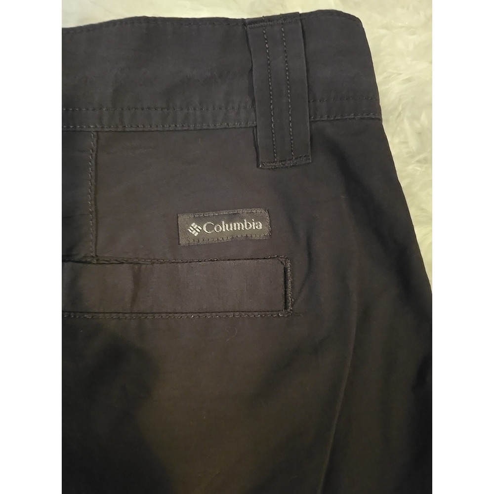 Columbia mens size 36 gray Nylon cargo shorts Actual 34x11 - Picture 9 of 12